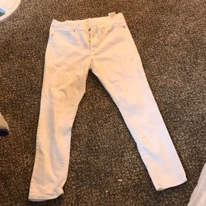 White jeans